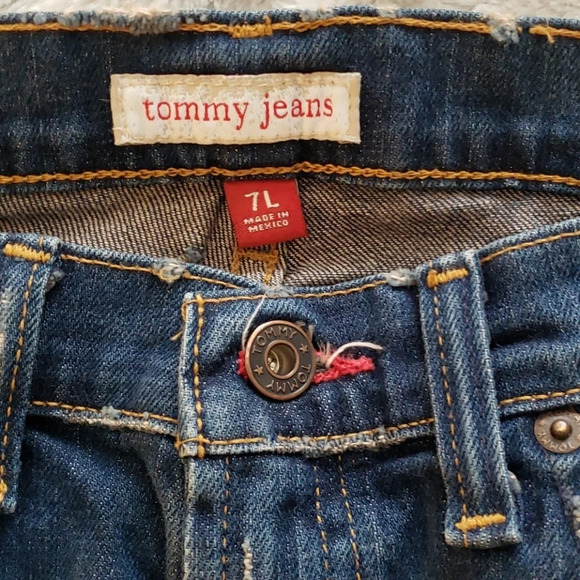 Distressed Dark Blue Tommy Jeans - Picture 3 of 16